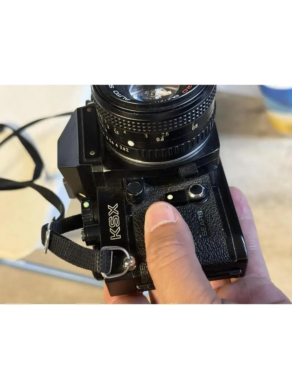 Sears KSX Super Vintage Camera w/ 50mm f/1.7 Auto MC- Untested